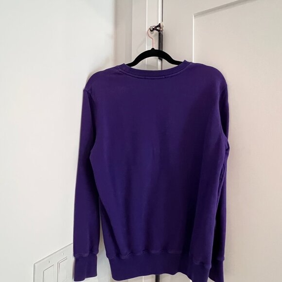 MSGM Multicolor Logo Crewneck Sweatshirt – Purple - Picture 3 of 3